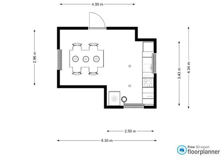 The width of a dining room table Design Tips