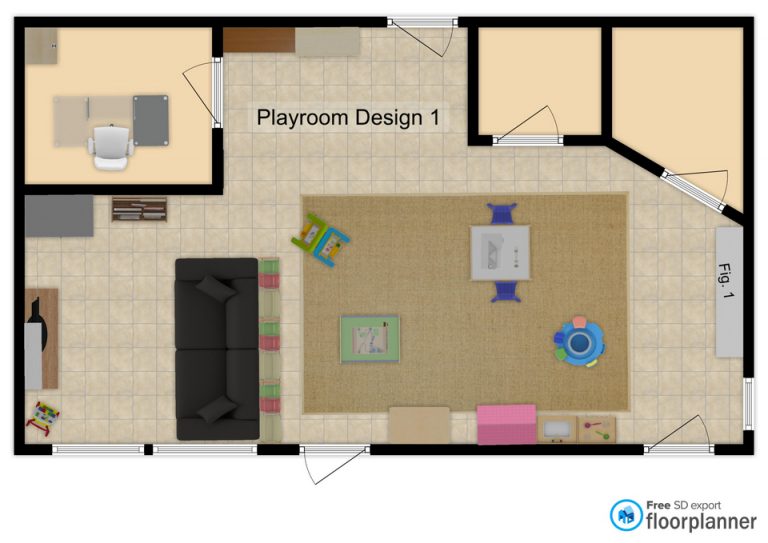 A playroom within the livingroom Design Tips